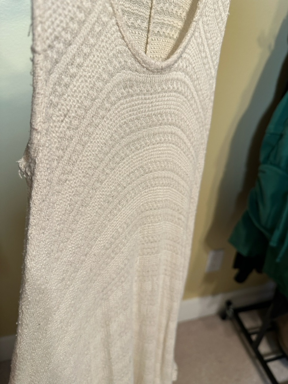 165. Chloe K white knit dress - Picture 8 of 9